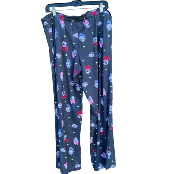 Disney Minnie and Mickey Mouse women's pajama pants size large - Picture 2 of 3